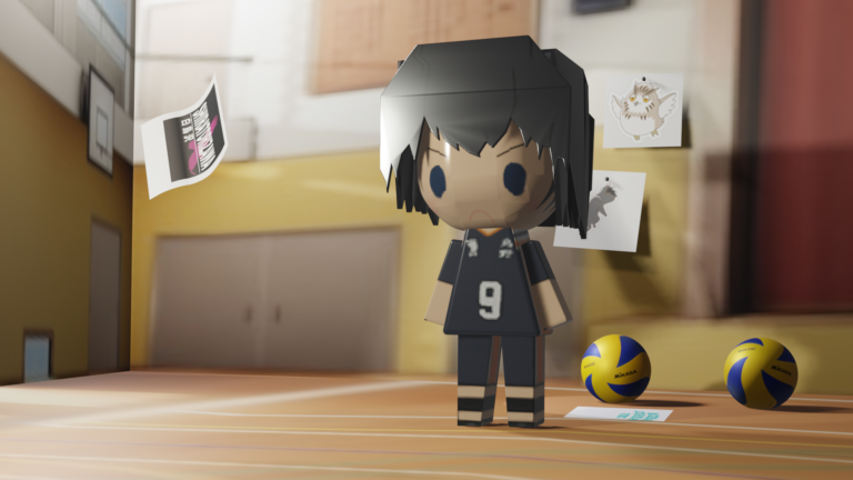 Kageyama Tobio Render