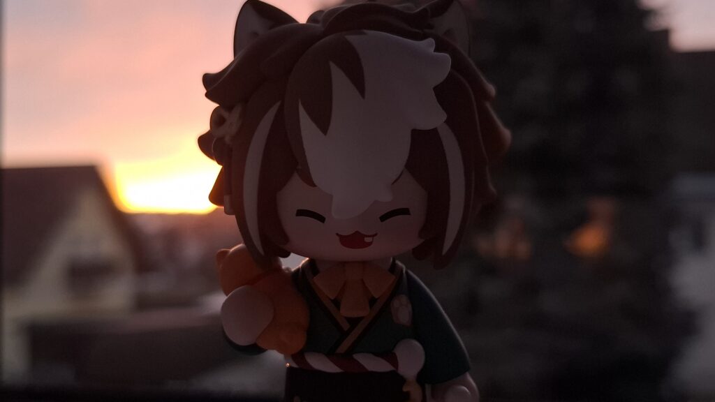 This was made early in the morning with my phone from my window